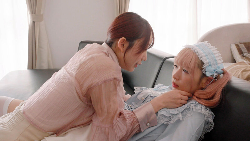 【ASMRレズ】隣の部屋から聞こえる私のグチュグチュおま〇こ音を聞いて発情すればいいじゃん 弥生みづき・希咲那奈 8枚目